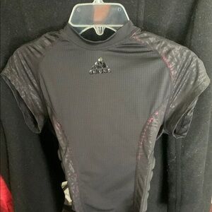 Adidas Youth Football Black Athletic Shirt